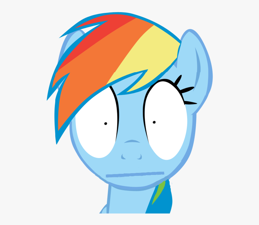 - My Little Pony Rainbow Dash Face Clipart , Png Download - My Little Pony Rainbow Dash Face, Transparent Clipart