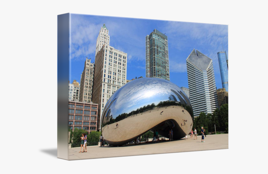 Collection Of Free Chicago Drawing Bean Download On - Cloud Gate, Transparent Clipart