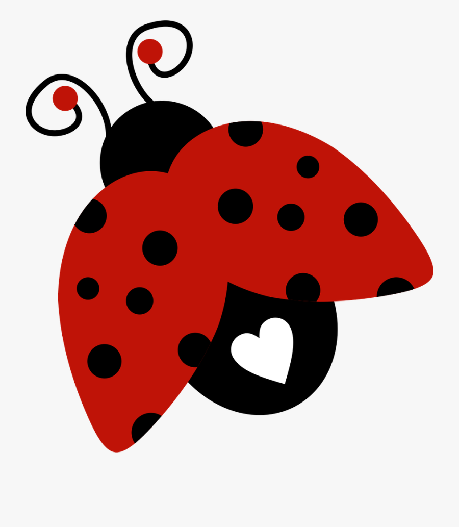 Cute Lady Bug, Transparent Clipart