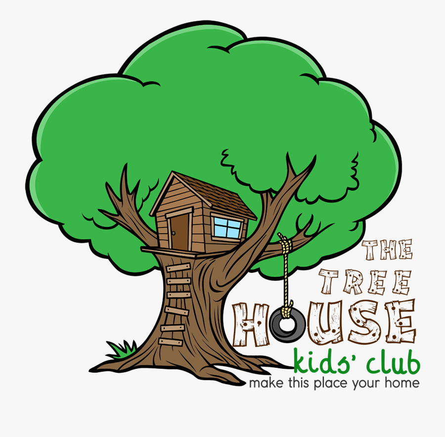 The Treehouse Kids - Tree House Images Cartoon, Transparent Clipart