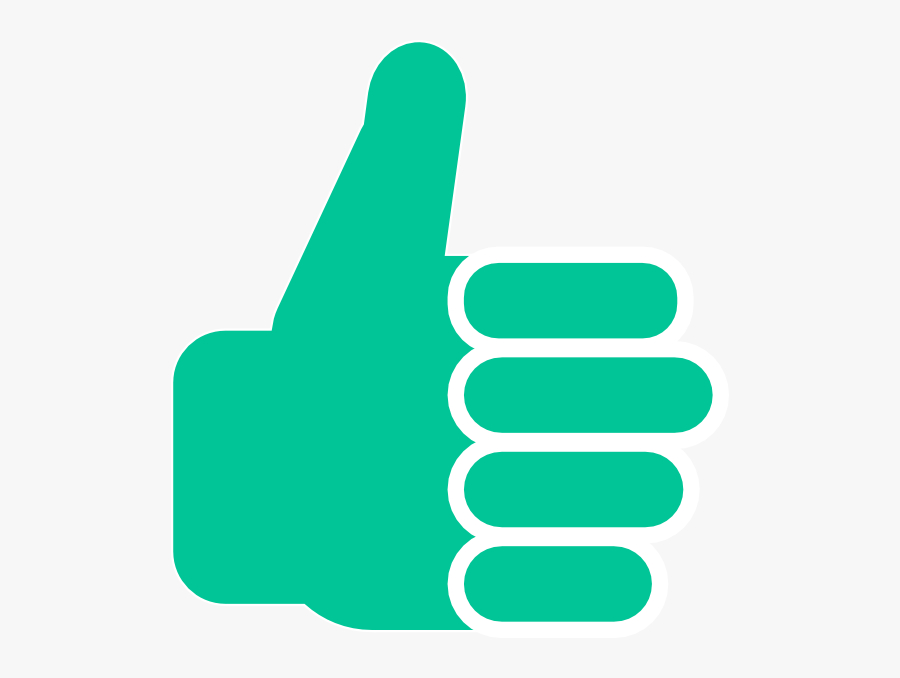 Transparent Thumbs Up Clipart Png - Thumbs Up Png Small, Transparent Clipart