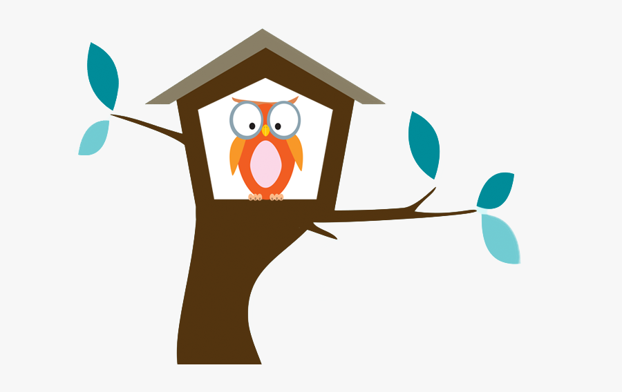 Bird In Tree House Clipart, Transparent Clipart