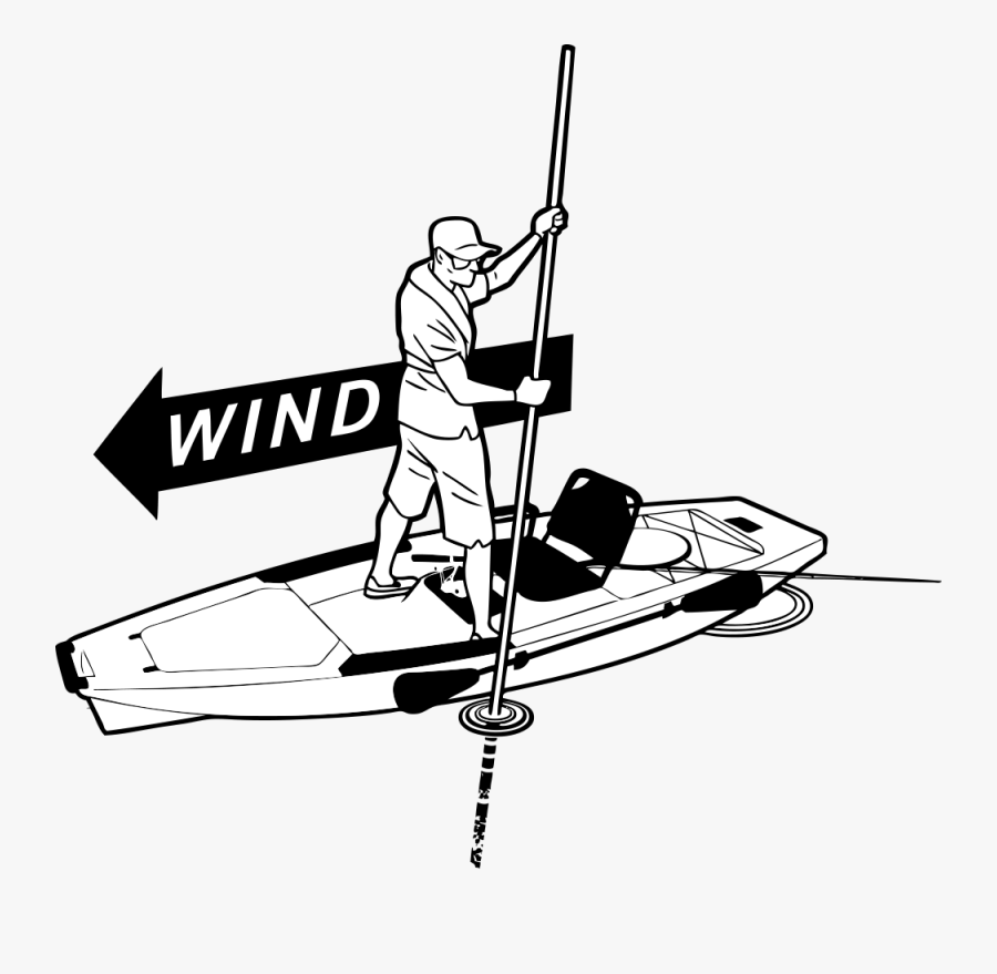 Kayak Fishing By Utv For Matagorda Redfish - Kayak, Transparent Clipart