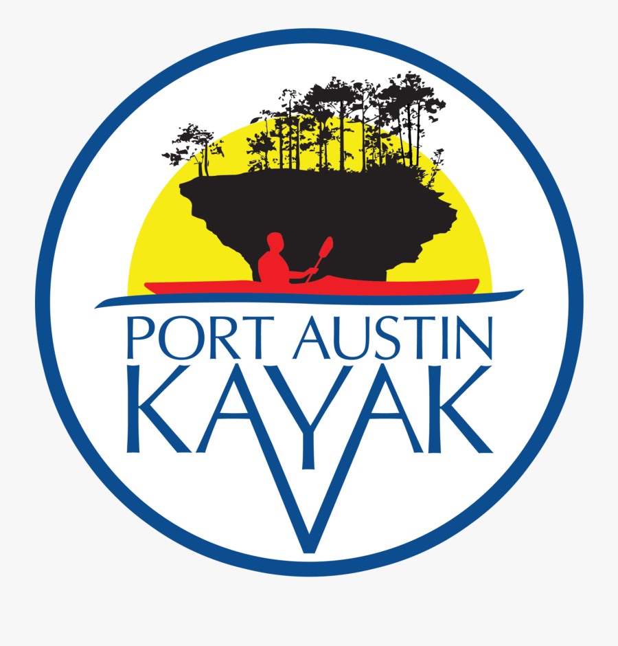 Port Austin Kayak - Kayak Logo, Transparent Clipart