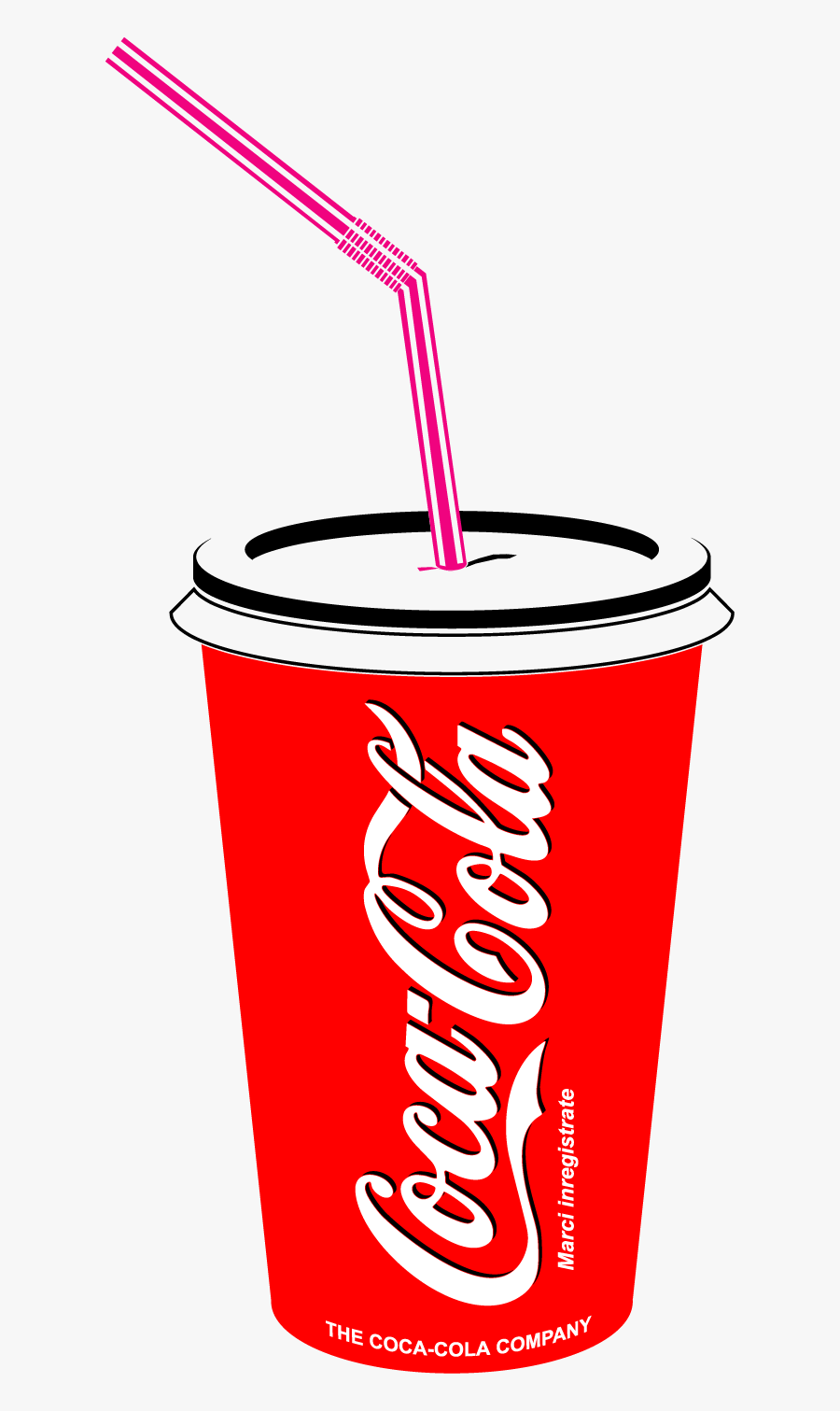 Coke Clipart Coke Cup - Coca Cola Cup Vector, Transparent Clipart