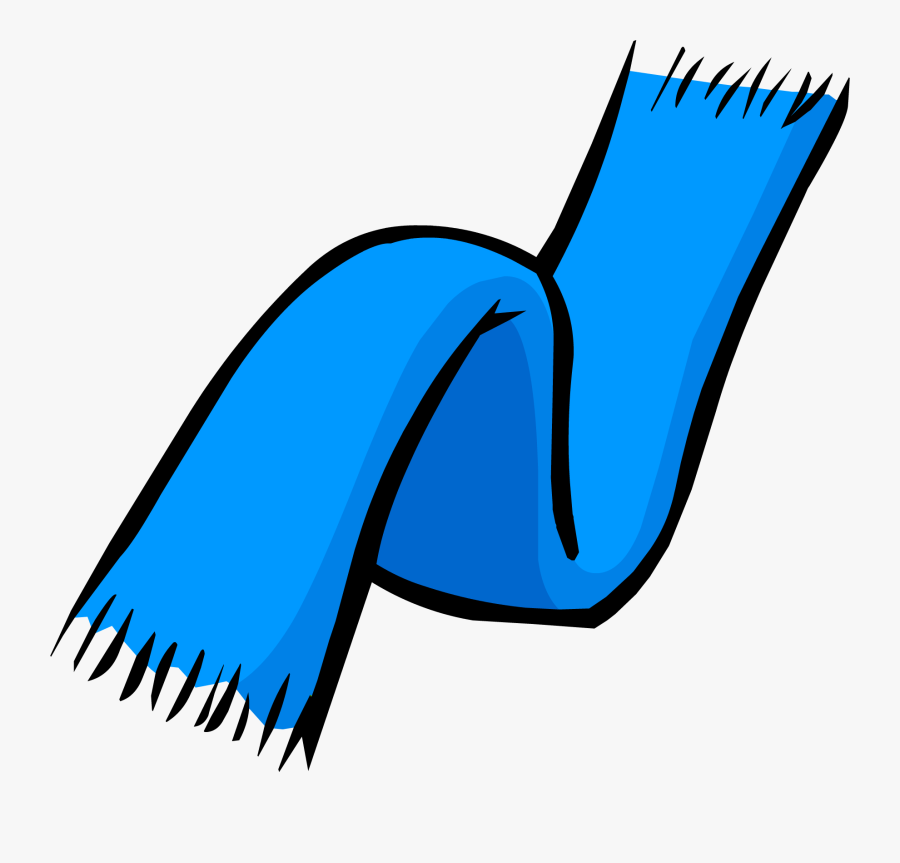 Scraf Free On Dumielauxepices - Blue Scarf Clipart, Transparent Clipart