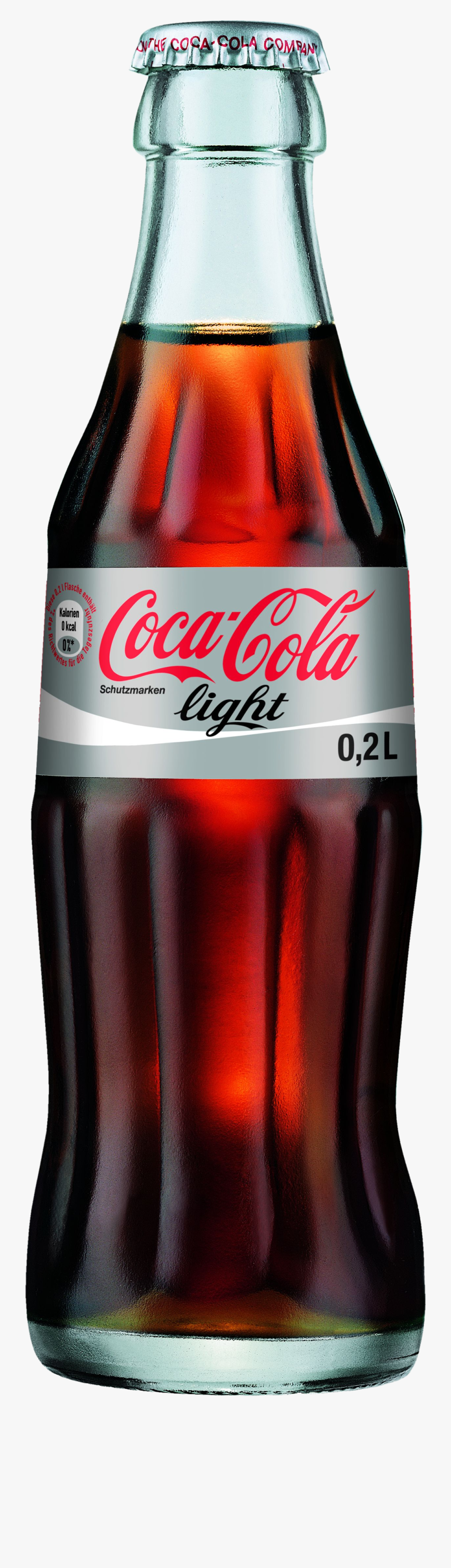 Coca Cola Bottle Png Image - Coca Cola Zero Glass Bottle, Transparent Clipart