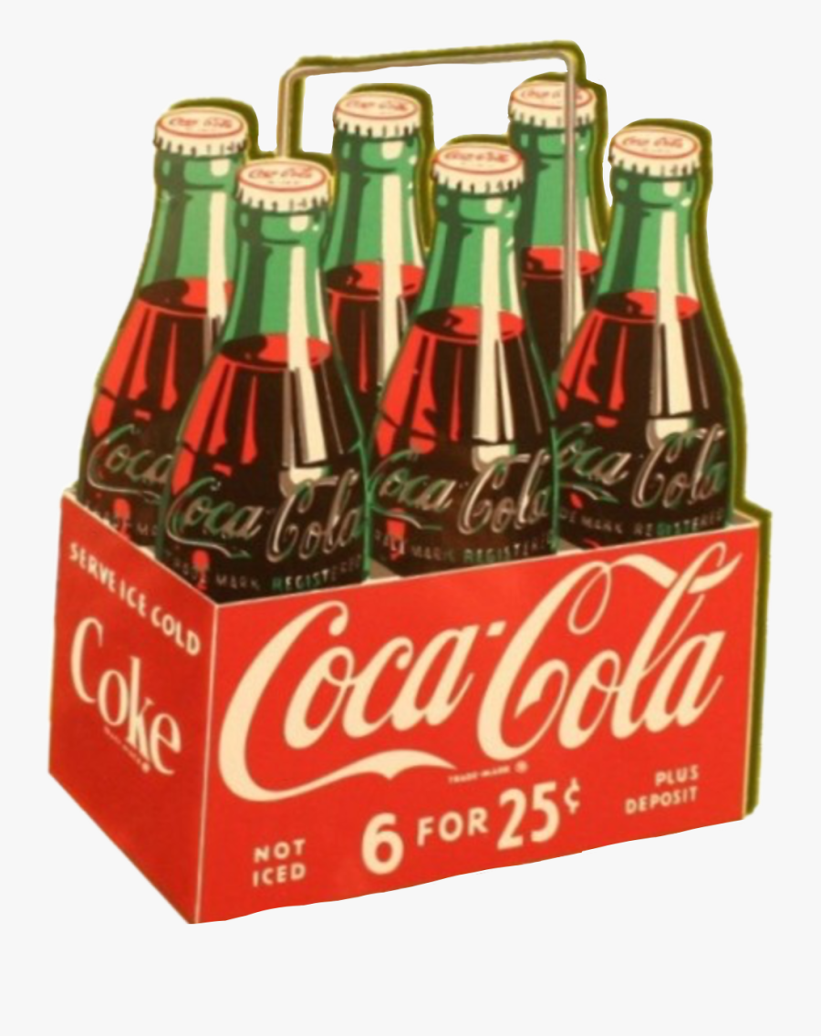 Vintageitems Cocacola Tumblr Stickers Vintage Coke - Coca Cola Sign, Transparent Clipart