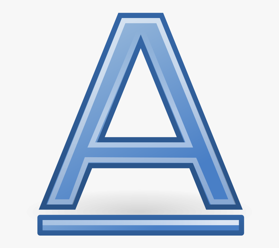 Tango Format Text Underline - Formatting Text Clipart, Transparent Clipart