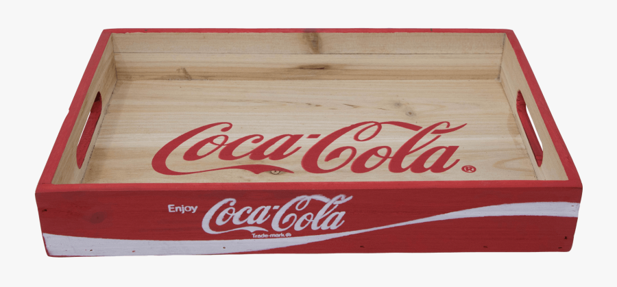 Coca Cola Modern Wooden Crate Replica - Coca Cola, Transparent Clipart