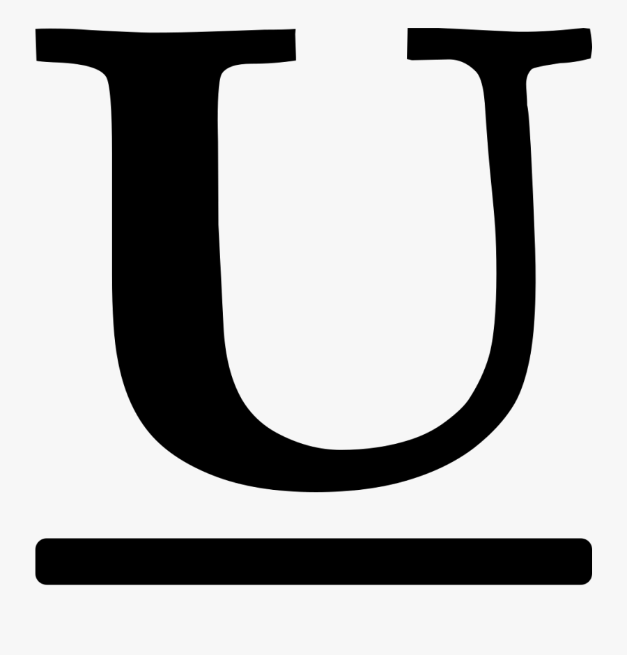 Svg Png Icon Free - Bold Italic Underline Icon, Transparent Clipart