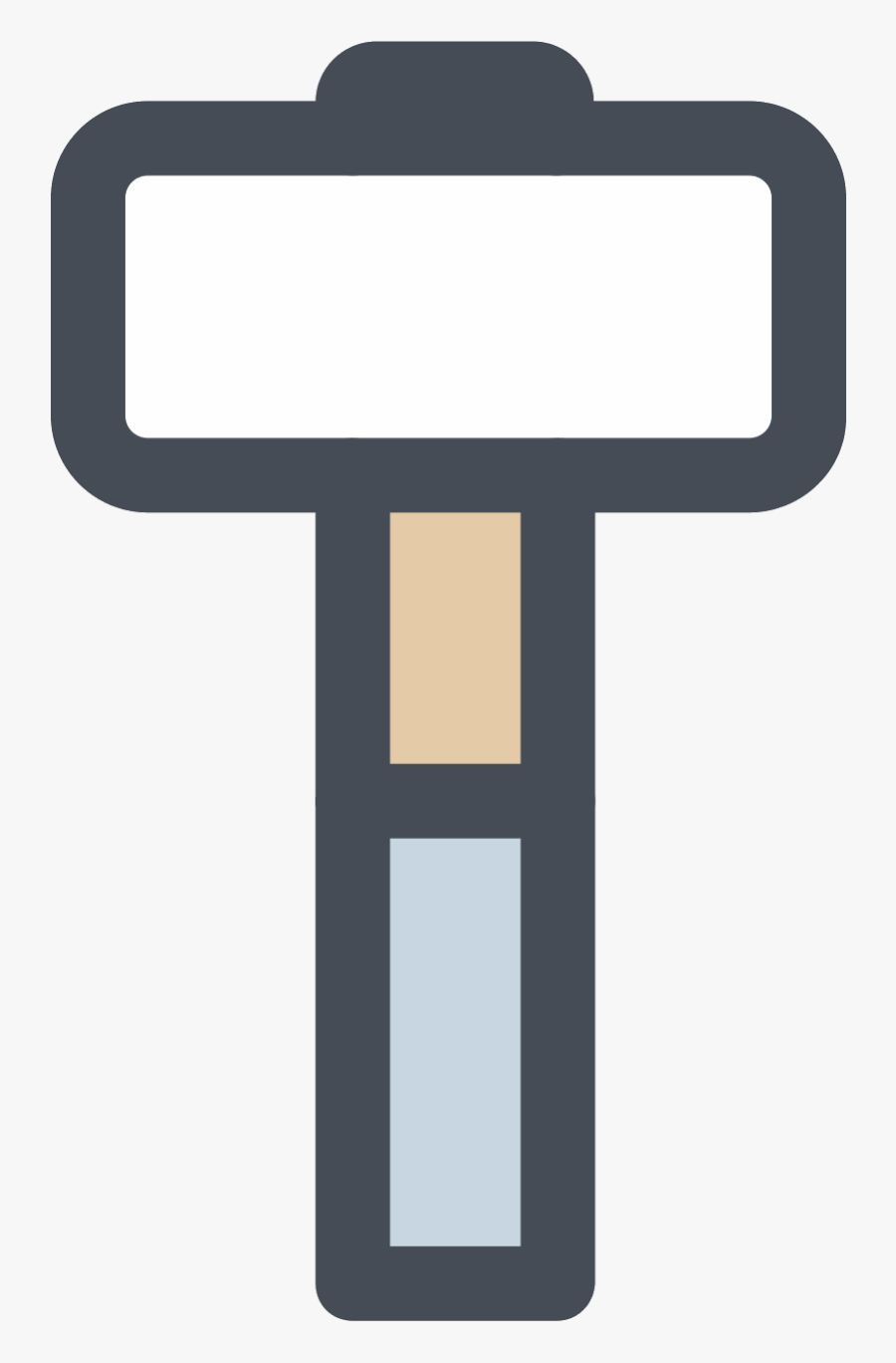 Sledgehammer Icon, Transparent Clipart