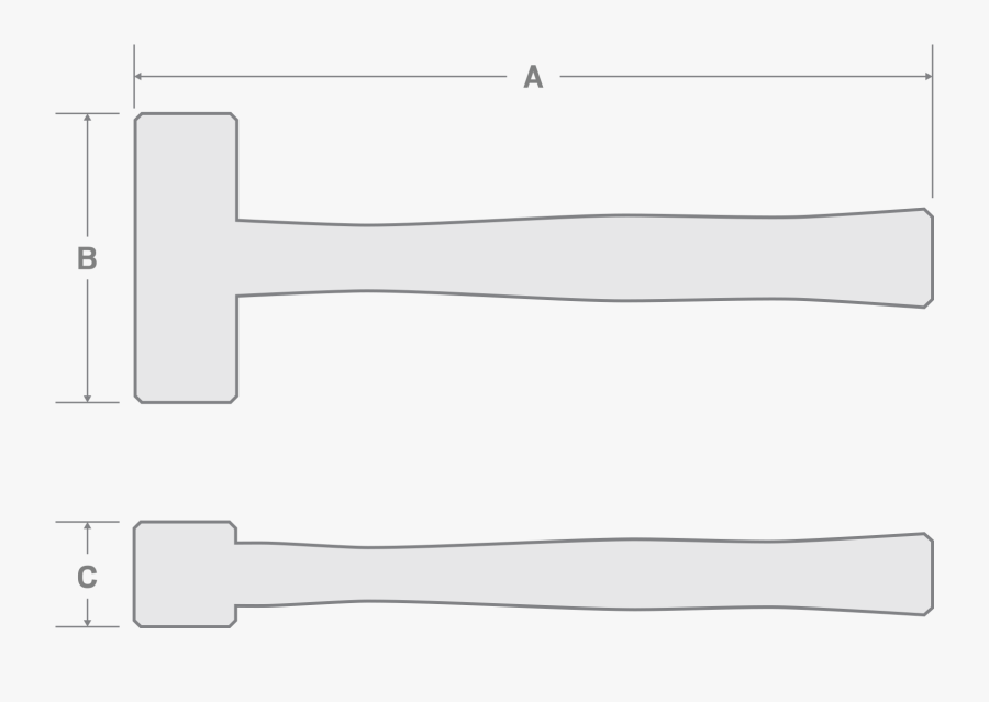 Sledge Hammer - Cross, Transparent Clipart
