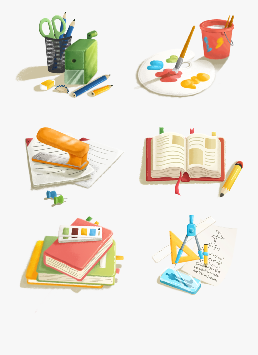 School Supplies Pencil Drawing Sharpening Png And Psd, Transparent Clipart