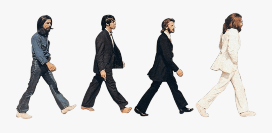 The Beatles Abbey Road Transparent Png, Transparent Clipart