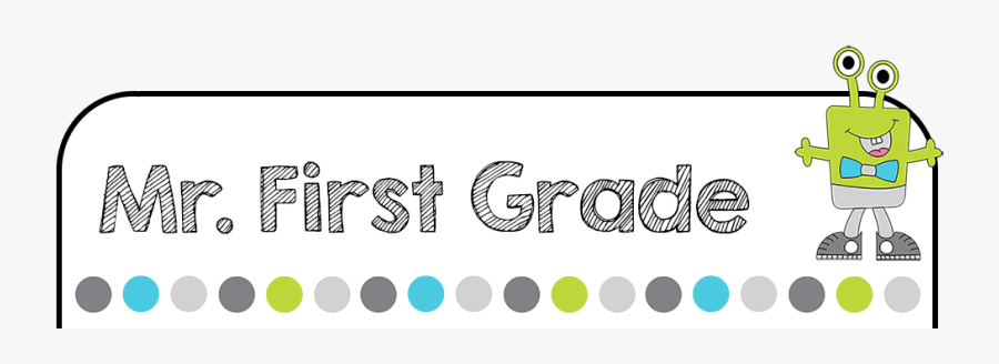 First Grade, Transparent Clipart