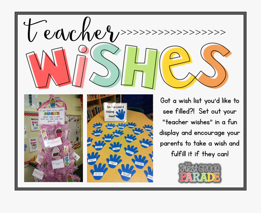 Classroom Wish List Clipart, Transparent Clipart