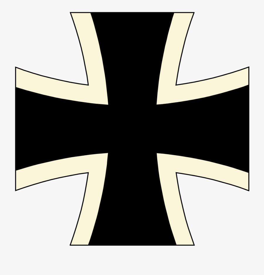 Bundeswehr Iron Cross Emblem, Transparent Clipart