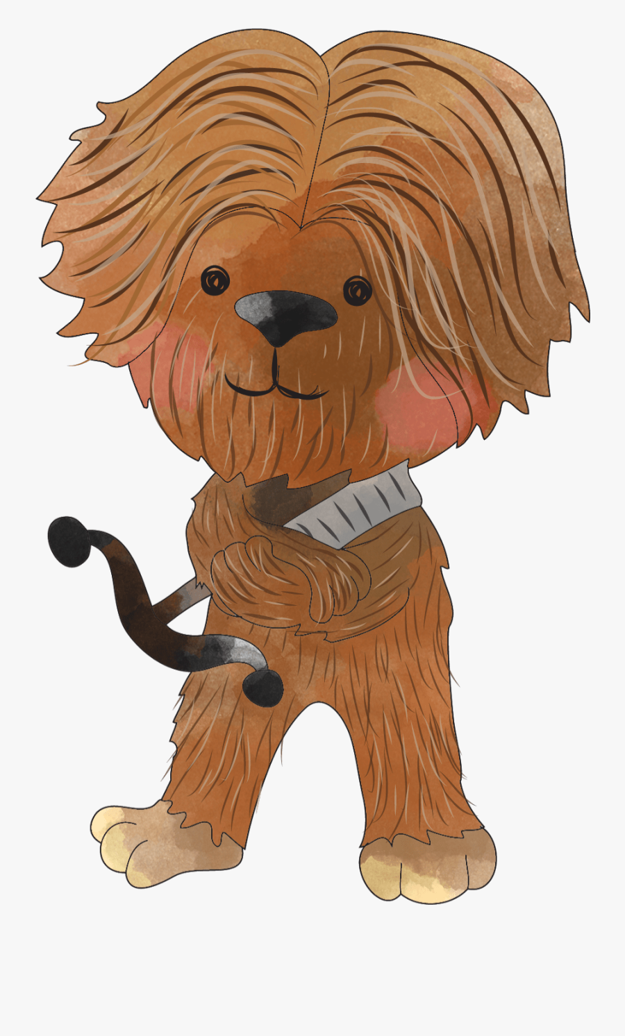 Chewbacca Clipart Png, Transparent Clipart
