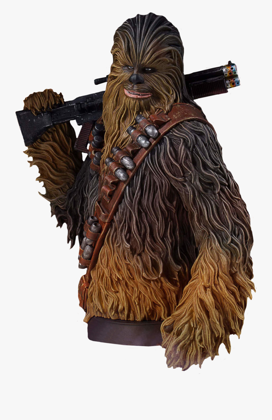 Christmas Chewbacca Statue, Transparent Clipart