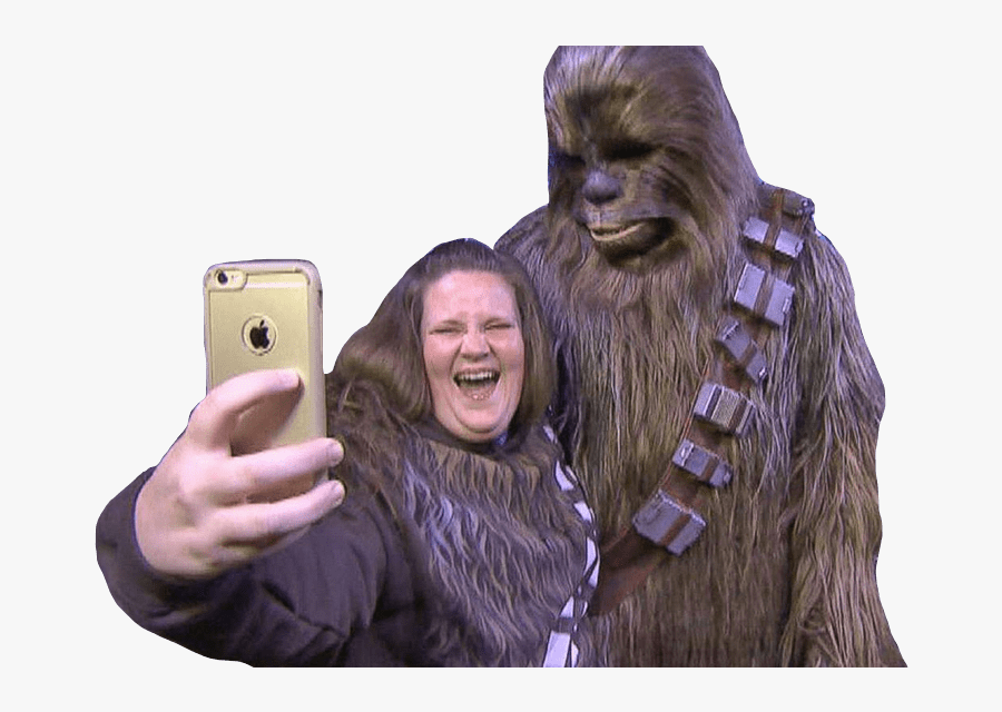 Candace Payne Chewbacca Mom Selfie, Transparent Clipart