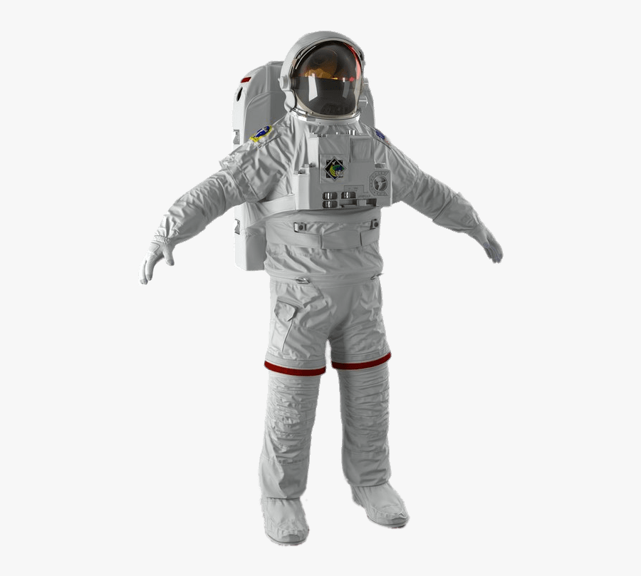 Upright Space Suit, Transparent Clipart