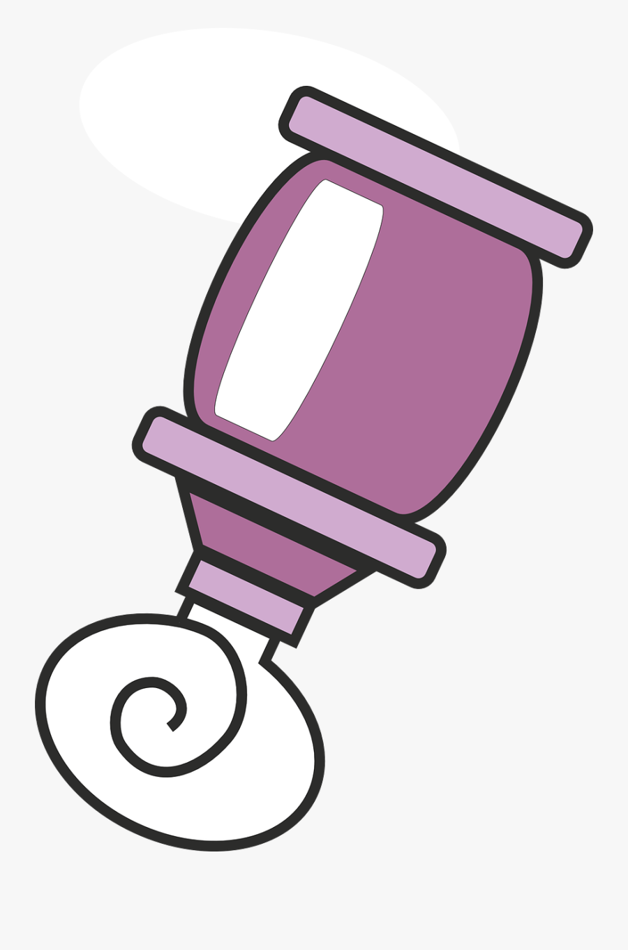 Purple,line,shaving Cream, Transparent Clipart