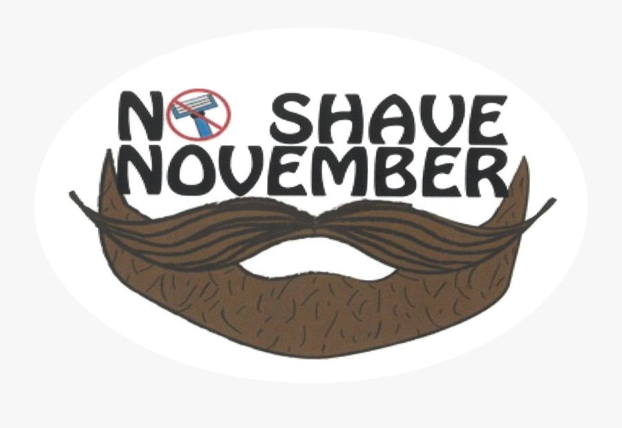 No Shave Movember Mustache Png Transparent Images - No Shave November Meaning, Transparent Clipart