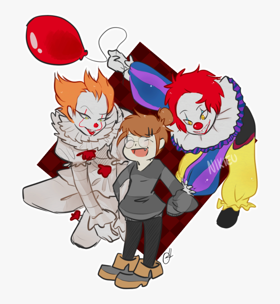 Pennywise X Beverly - Beverly Marsh And Pennywise, Transparent Clipart