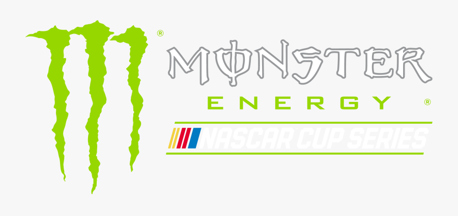 Monster Energy Nascar Cup Series Energy Drink Logo - Monster Energy, Transparent Clipart