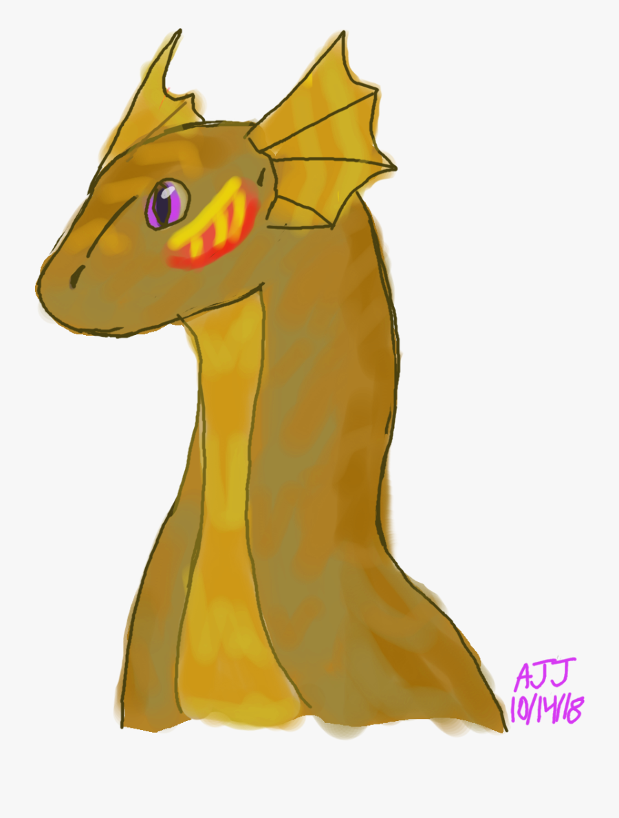 Driki Is One Of My Characters, A Young Hydra From The - Cartoon, Transparent Clipart