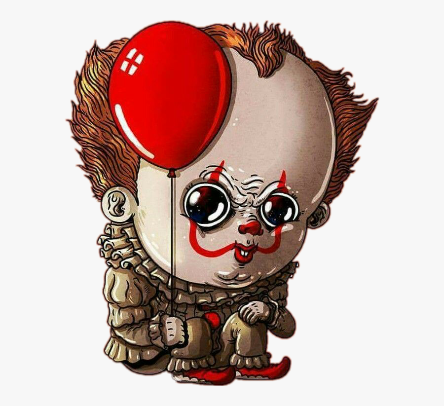 #clown #creepy #pennywise - Creepypastas Kawaii, Transparent Clipart