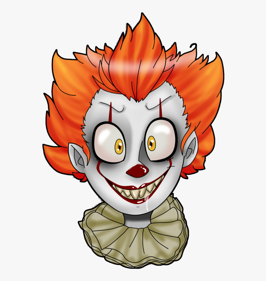 Collab Pennywise By Val Draws - Pennywise Fan Art Cute, Transparent Clipart