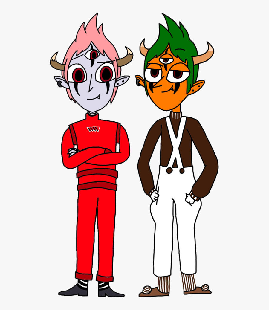 Oompa Loompa Tom Side By Side Comparison By Waterwolf729 - Cartoon, Transparent Clipart