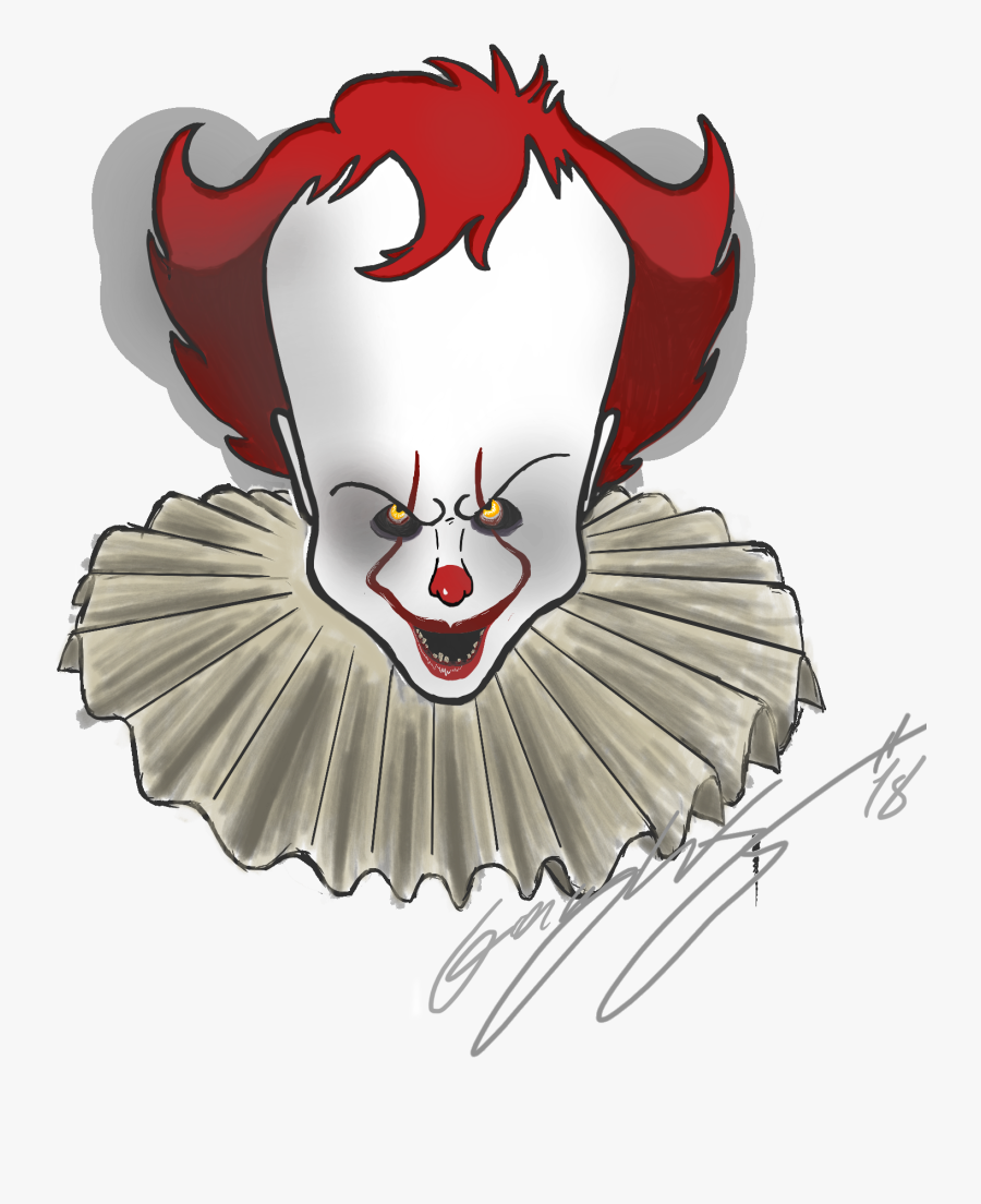 Pennywise Clown 1 - Illustration, Transparent Clipart