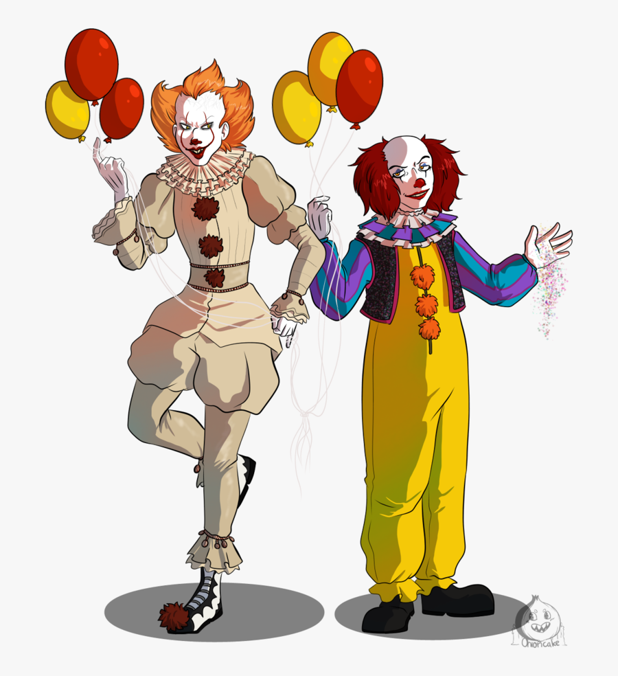 Transparent Pennywise Clown Png - Pennywise Cartoon, Transparent Clipart