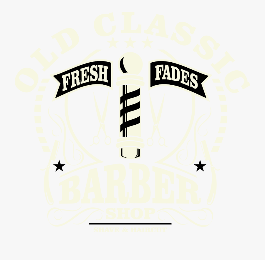 Baber Shop Design - Barber Vintage, Transparent Clipart