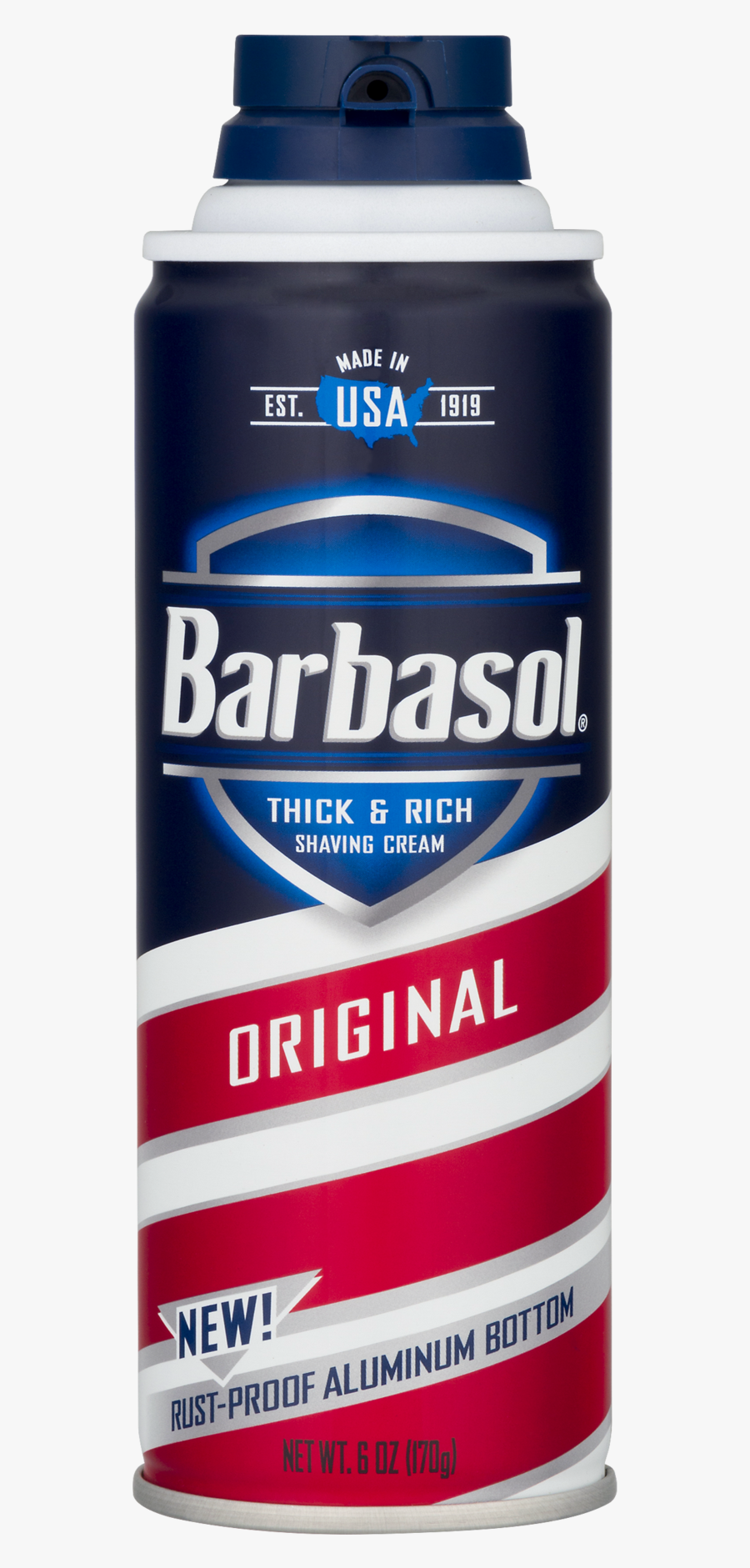 Barbasol Original Thick & Rich Shaving Cream For Men, - Shaving Foam Png Transparent, Transparent Clipart