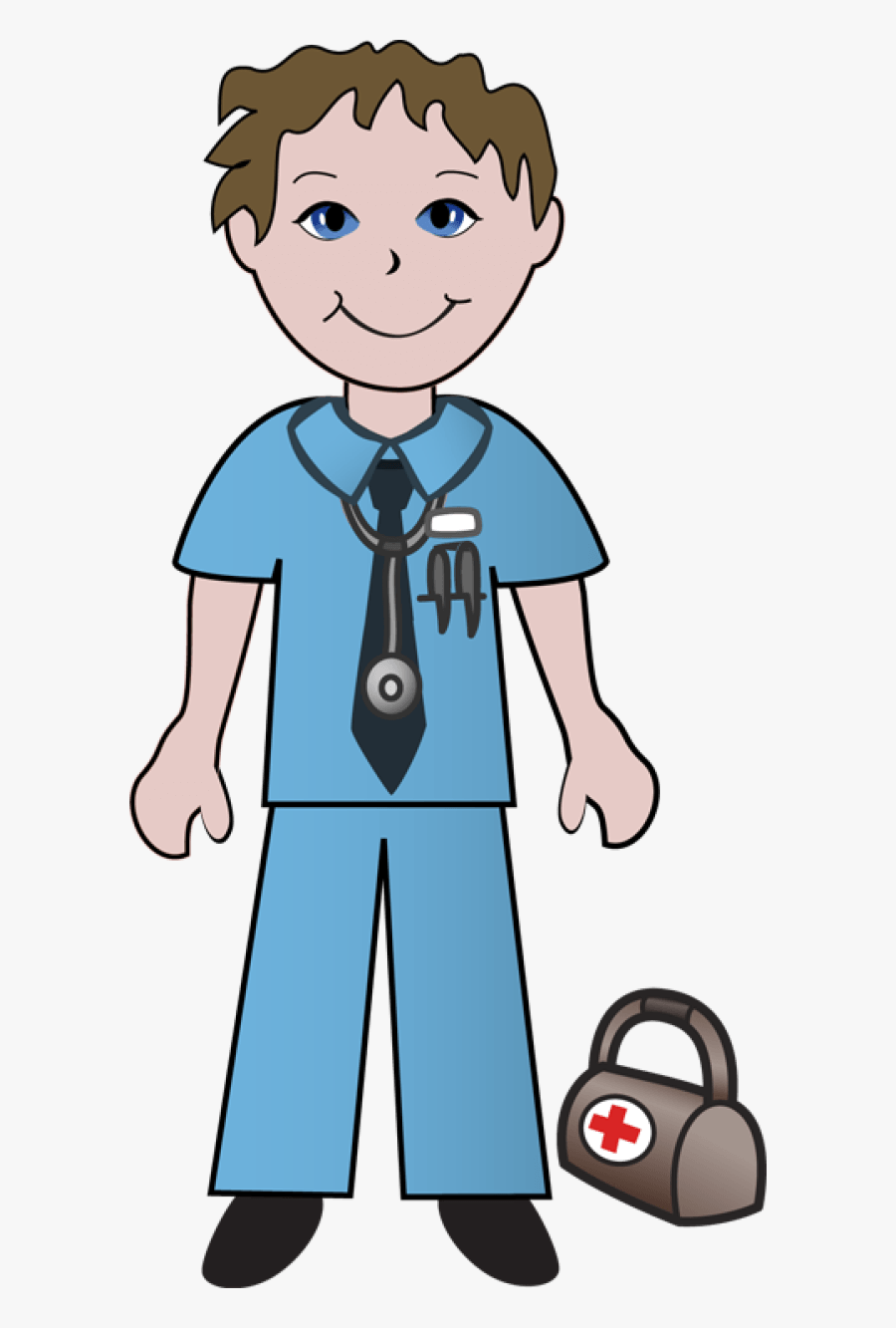 Young Doctor Clipart - Doctor And Nurse Clipart, Transparent Clipart