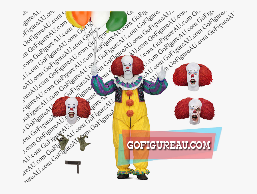 Pennywise 1990 / It - Illustration, Transparent Clipart