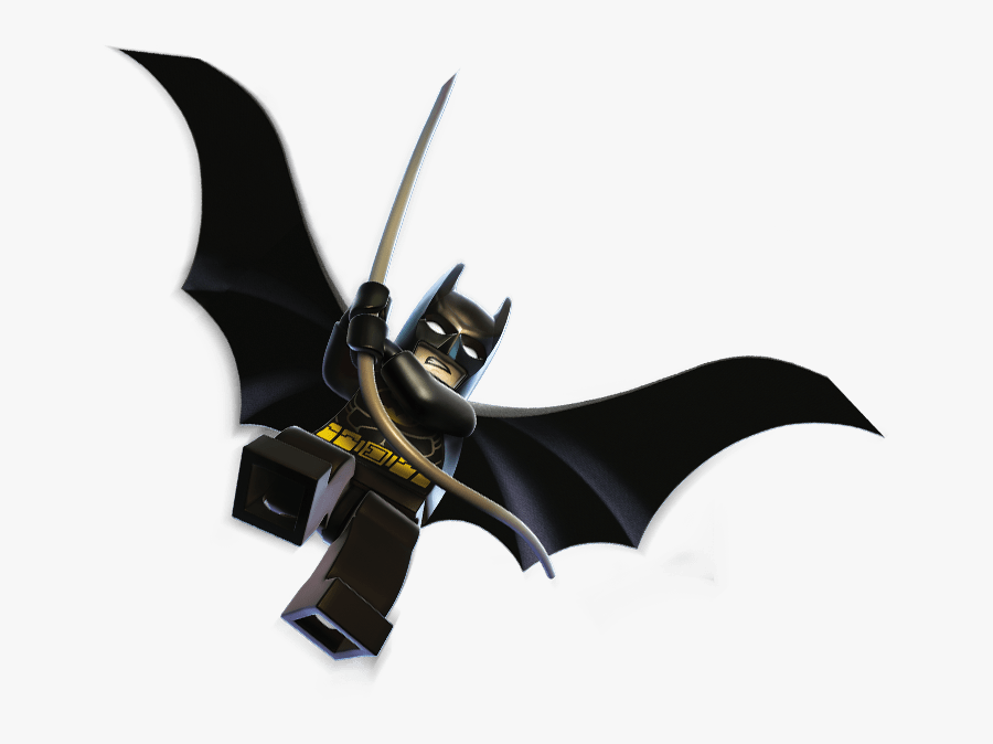 Lego Batman Flying - Lego Batman 2 Dc Super Heroes Png, Transparent Clipart