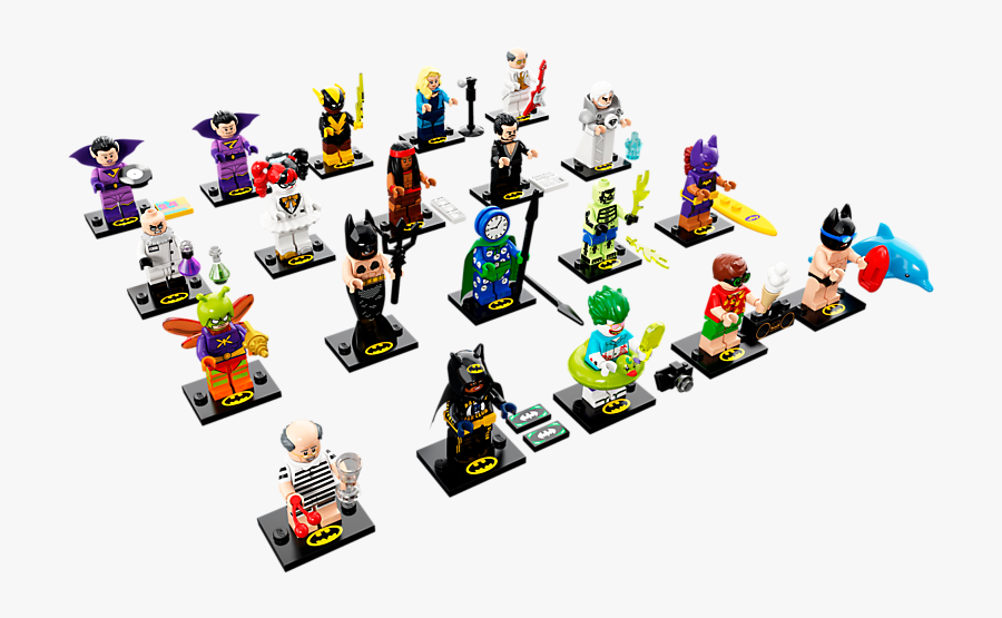 The Lego® Batman Movie Series - Lego Minifigures Batman Series 2, Transparent Clipart