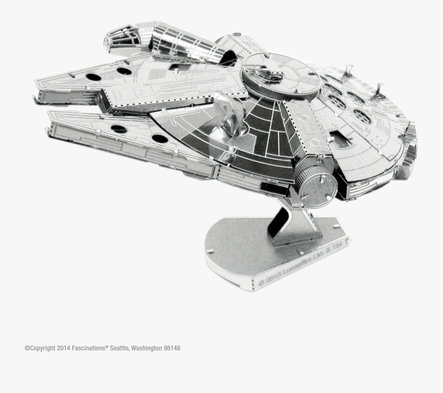 Millenium Falcon Png - Millennium Falcon Png Metal, Transparent Clipart