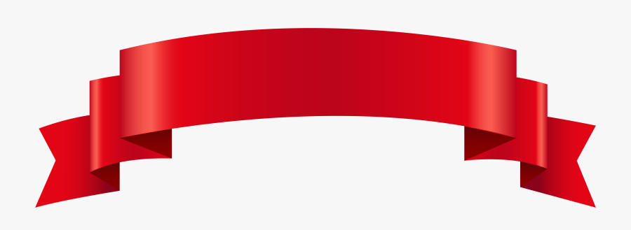 Red Clip Art Gallery - Transparent Background Red Banner Clipart, Transparent Clipart
