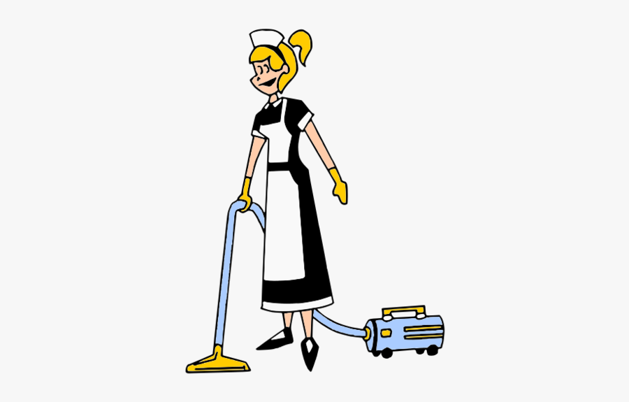 Janitor Clipart Vaccum - Kartun Pembantu, Transparent Clipart