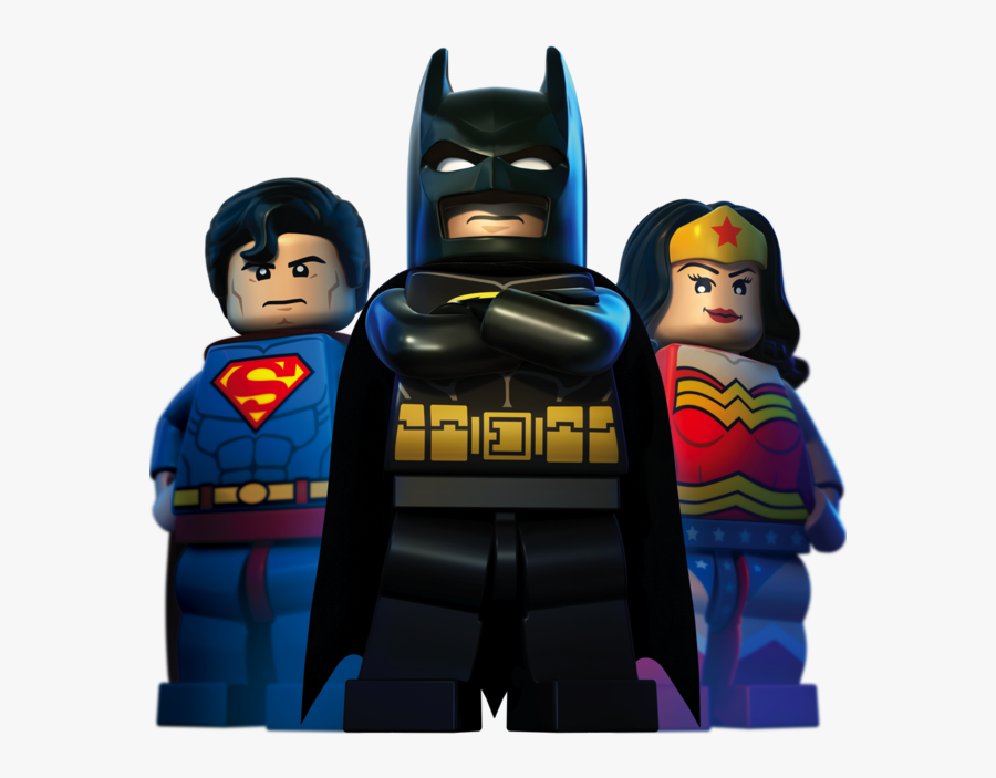 Clip Art Desenho Lego Batman - Batman Superman Wonder Woman Lego, Transparent Clipart