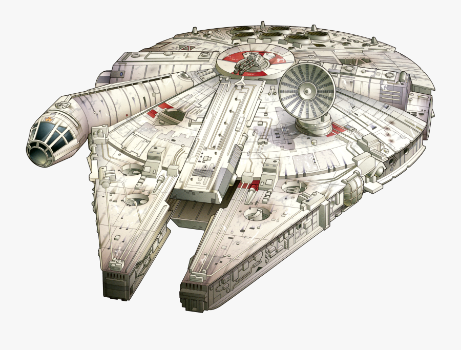 Clip Art Nave Han Solo - Millenium Falcon Icon Png, Transparent Clipart