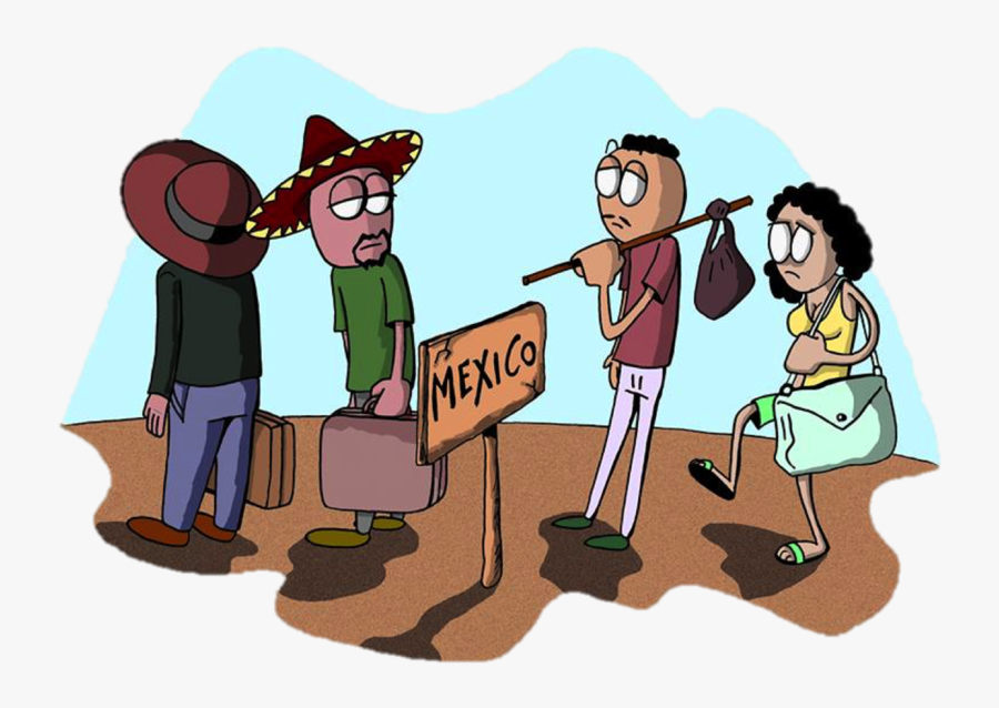 Government Giving Money To Illegals Clipart - Cartoon, Transparent Clipart