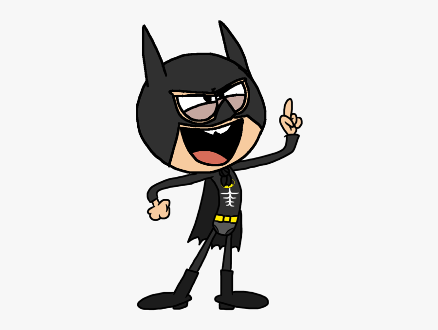 Loud House Lincoln Batman, Transparent Clipart