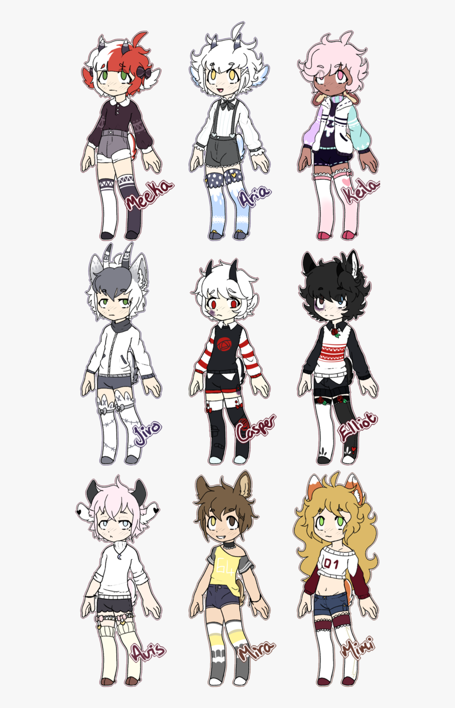 Oc All The Dainty - Cartoon, Transparent Clipart